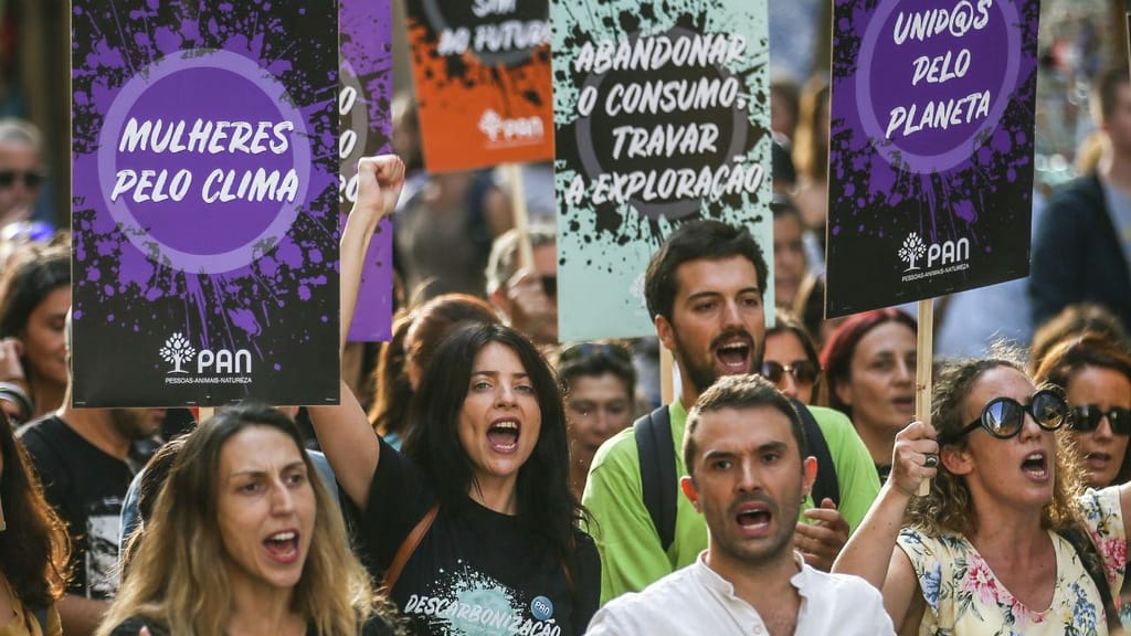 Marcha em Lisboa em defesa do clima