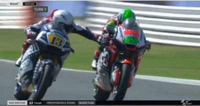 Moto2: Romano Fenati mostra atitude irresponsável em Misano - TVI