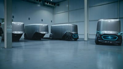 Vision Urbanetic: a frota autónoma Mercedes para pessoas e mercadorias - TVI