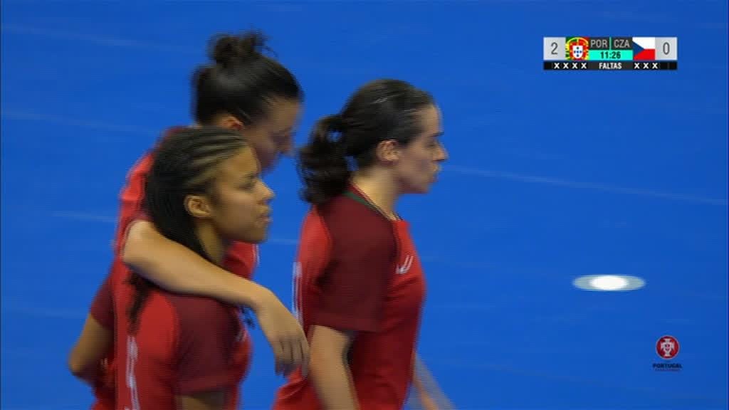Futsal: Vanessa marca de calcanhar no Portugal-Rep. Checa