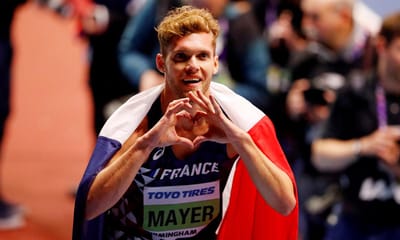 Francês Kevin Mayer é o novo recordista mundial do decatlo - TVI