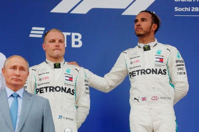 Hamilton diz que parceria com Bottas é a “maior” que a F1 já viu - TVI