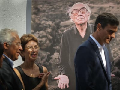 Costa e Sánchez celebram os 20 anos do Nobel "que une" Portugal e Espanha - TVI