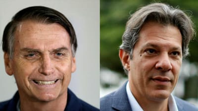 Brasil: Bolsonaro e Haddad enfrentam-se - TVI