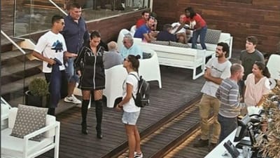 Ronaldo e Georgina em Lisboa - TVI