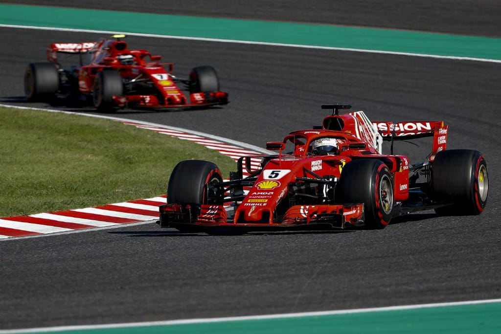 Vettel e Raikkonen (Lusa)