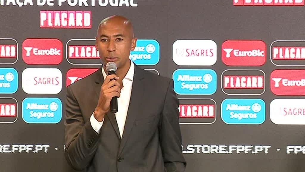 Representante do Benfica, Luisão comenta sorteio da Taça de Portugal