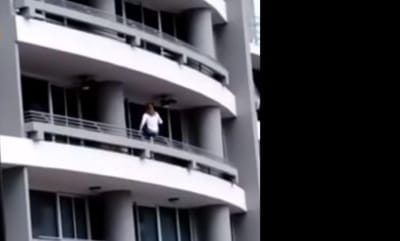 Vídeo mostra momento da selfie que matou portuguesa por cair de 27.º andar - TVI