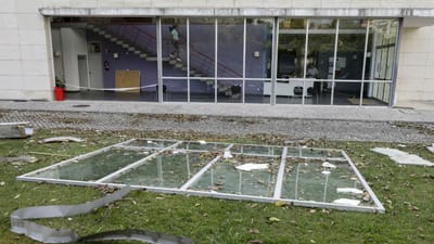 Estragos em escolas do Centro por causa da Leslie rondam os dois milhões - TVI