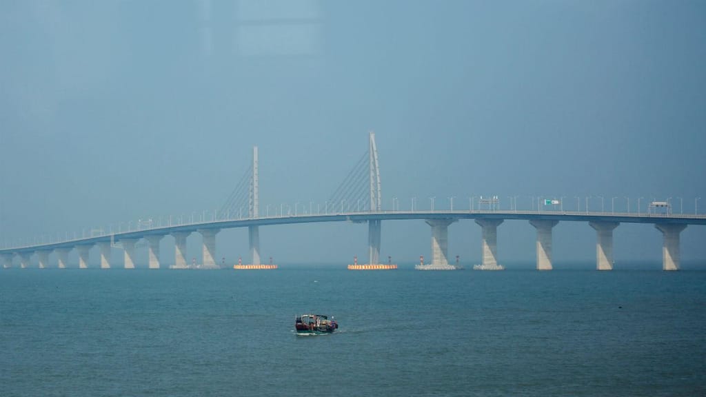 Mega ponte entre Hong Kong-Zhuhai-Macau 