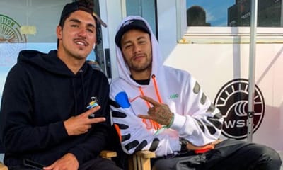 FOTO: Neymar está em Peniche a apoiar amigo Medina - TVI