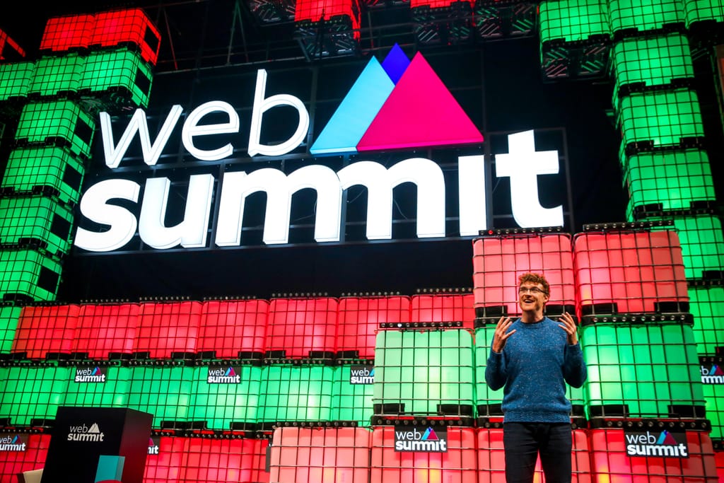 O primeiro dia da Web Summit