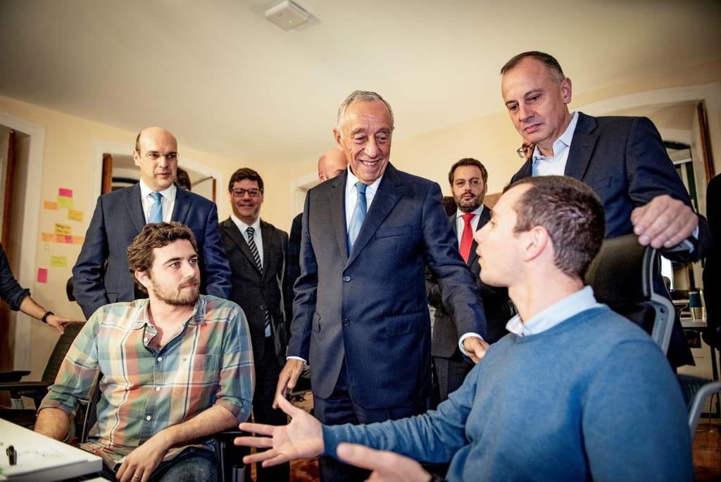 Presidente da República visita centro de desenvolvimento da VW em Lisboa