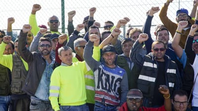 Estivadores vão continuar em greve até 1 de janeiro - TVI