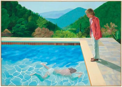Obra de David Hockney bate recorde de vendas em leilão - TVI