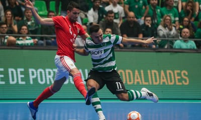 Futsal: acompanhe aqui as incidências do Benfica-Sporting - TVI