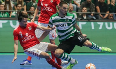 Futsal: Sporting empata com Benfica e garante final four - TVI