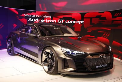 Audi e-tron GT concept a caminho de estrear em «Vingadores 4» - TVI