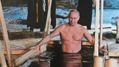 Calendário de Putin a "fazer coisas" é sucesso de vendas - TVI