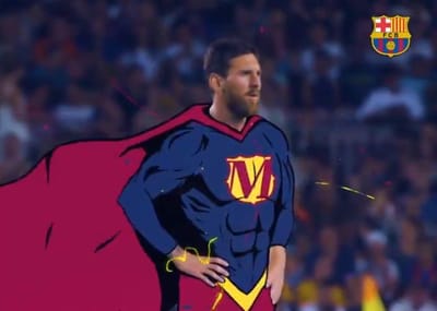 VÍDEO: a homenagem do Barcelona a um Messi «de outra galáxia» - TVI