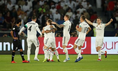 Uma, duas, três: Real Madrid goleia Al-Ain e é tricampeão do Mundo - TVI