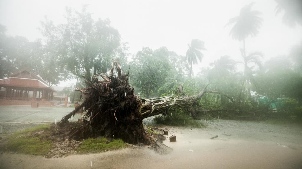 Tailândia - tempestade tropical Pabuk