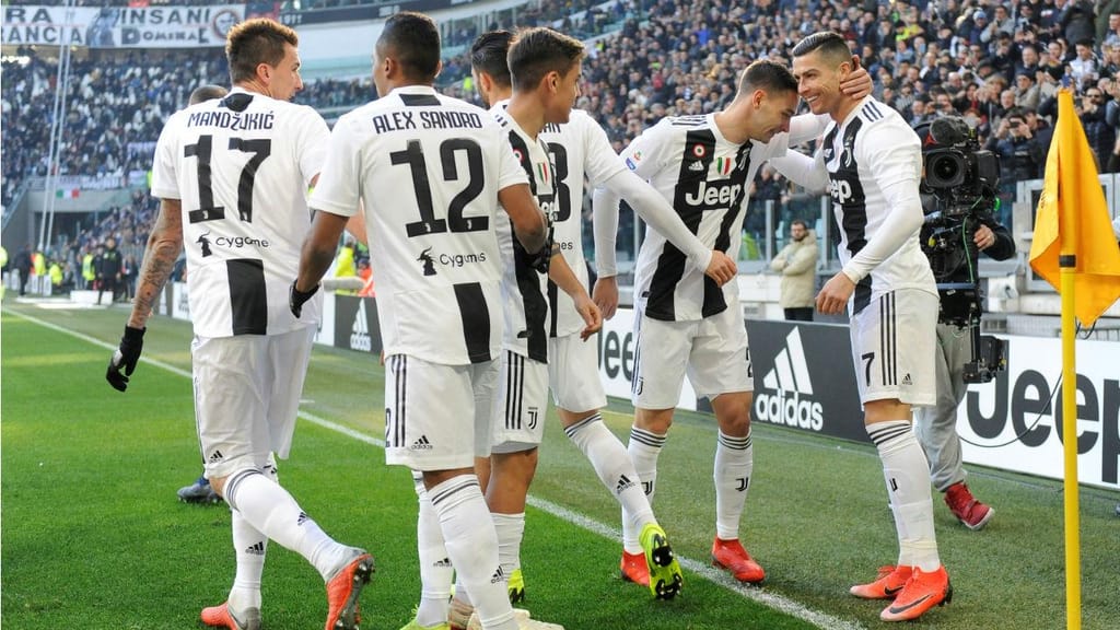 Jogadores da Juventus