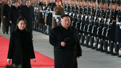 Kim já não receia o mundo: a sexta viagem ao estrangeiro em dez meses - TVI
