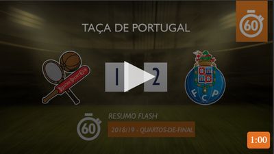 VÍDEO: o resumo do Leixões-FC Porto (1-2, ap) - TVI