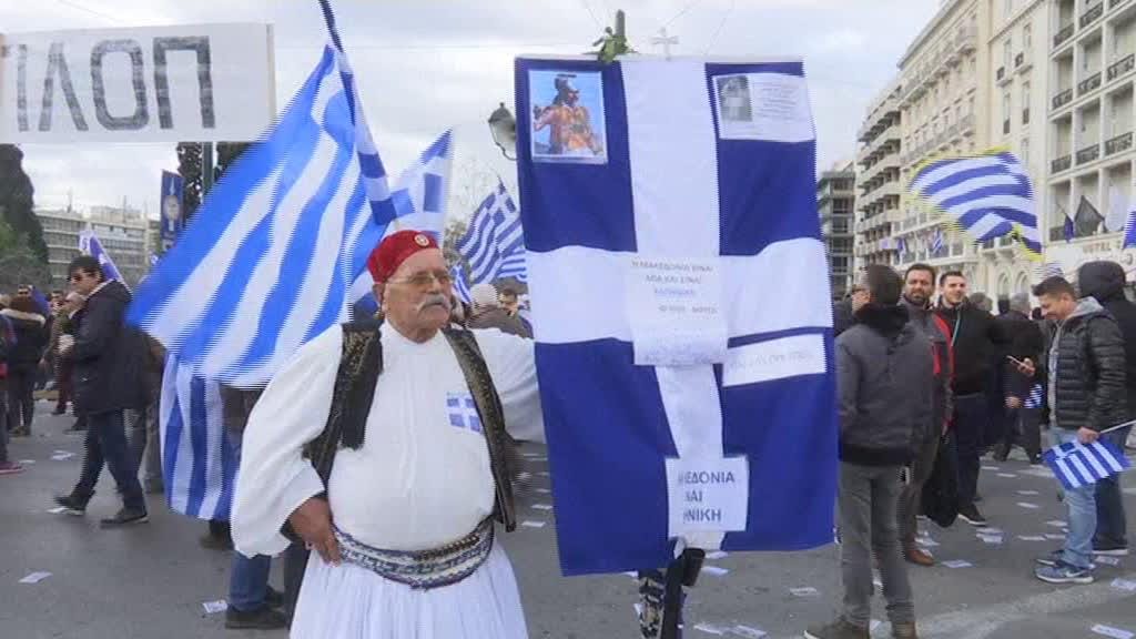 Protestos na Grécia: nacionalistas contra o acordo que reconhece o nome à Macedónia
