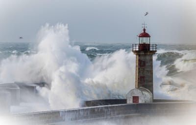 Depressão Dora: ondas podem chegar aos 14 metros de altura, Lisboa e Leiria sob aviso vermelho - TVI