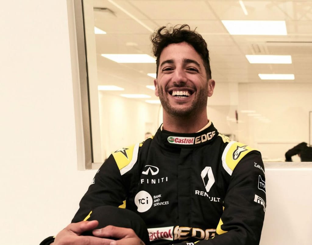 Daniel Ricciardo (imagem Twitter)