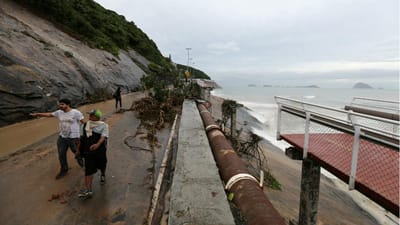 Seis mortes confirmadas devido ao temporal no Rio de Janeiro - TVI
