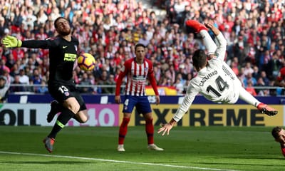 Espanha: Real vence Atlético no dérbi de Madrid e sobe ao 2.º lugar - TVI