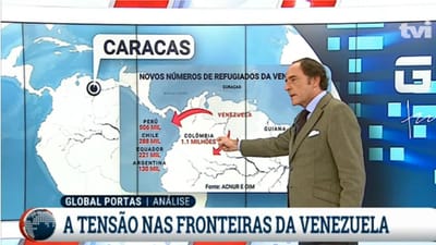 "Venezuela está a aproximar-se de conflito interno ou interferência externa" - TVI