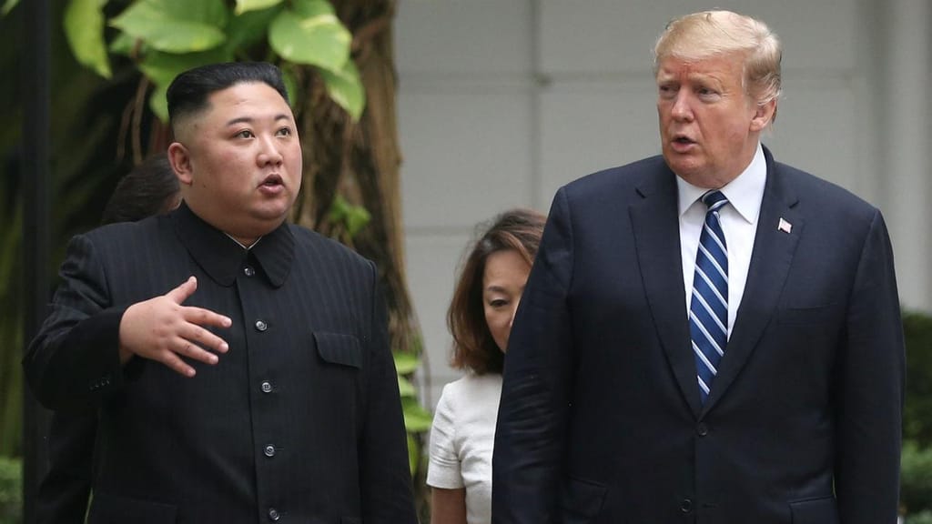 Donald Trump e Kim Jong-un 