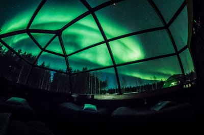Na Finlândia, os sonhos têm as cores da Aurora Boreal - TVI