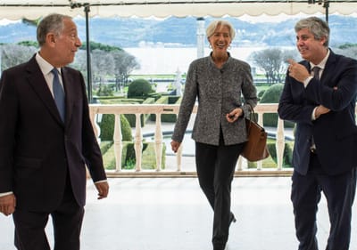 Christine Lagarde elogia "enormes progressos" de Portugal, mas recomenda mais esforços - TVI