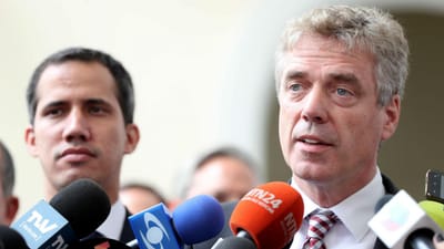 Venezuela expulsa embaixador alemão sob acusação de “recorrentes atos de ingerência” - TVI