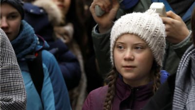 Luta de Greta Thunberg pelo clima chega à música - TVI