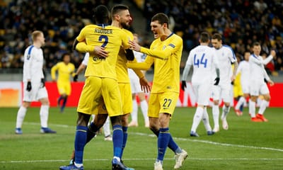 Liga Europa: Chelsea regressa de Kiev com mão cheia de golos - TVI