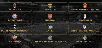 International Champions Cup: as equipas que se juntam ao Benfica - TVI