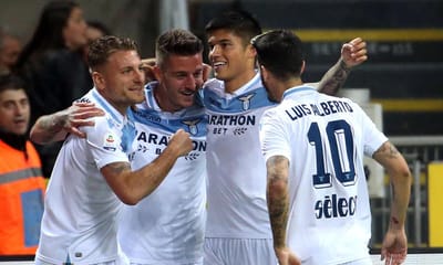 Lazio derrota Milan em San Siro e carimba final da Taça de Itália - TVI