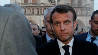 Reconstrução de Notre-Dame vai demorar cinco anos, diz Macron - TVI