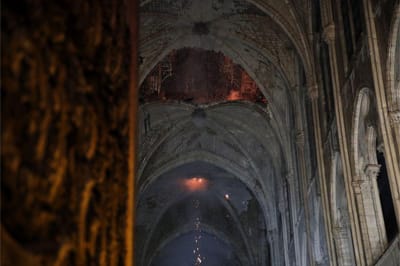 Notre-Dame: imagens mostram como ficou o interior da Catedral após o incêndio - TVI