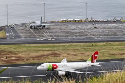 Vento forte está a condicionar movimento no Aeroporto da Madeira - TVI
