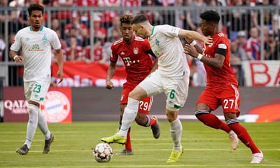 Bayern Munique vence pela margem mínima com sorte à mistura - TVI