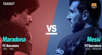 VÍDEO: descubra as diferenças entre Maradona e Messi no Barça - TVI