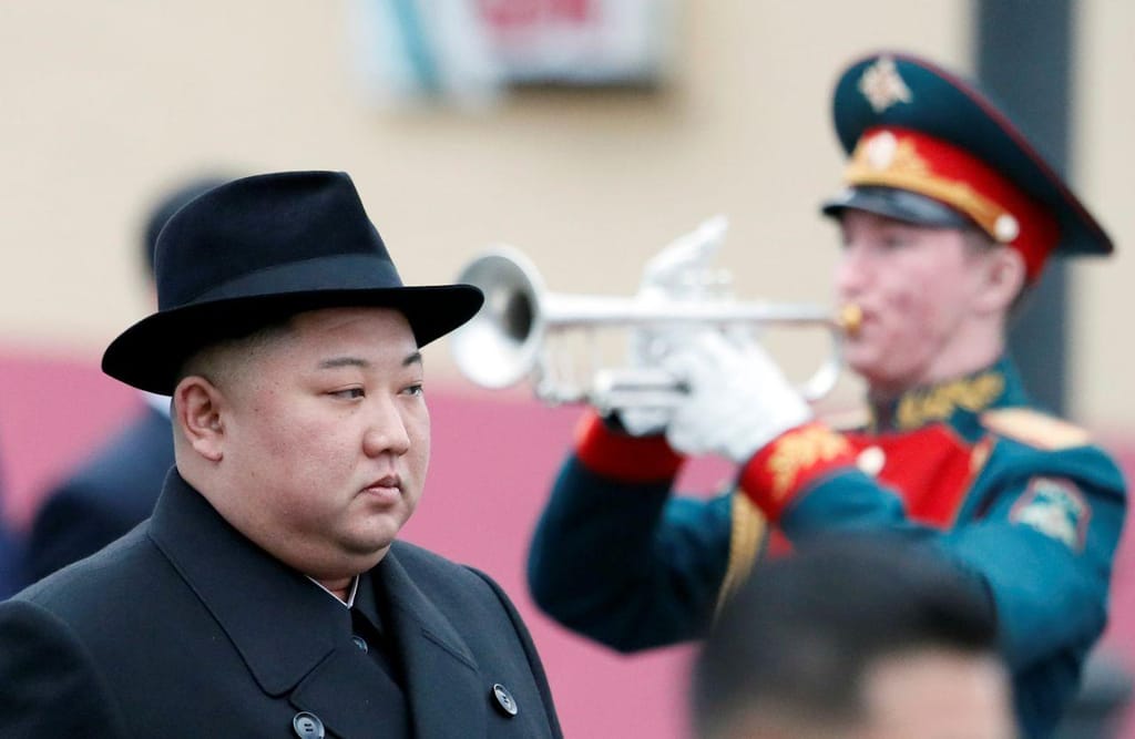 Kim Jong-un chega à Rússia