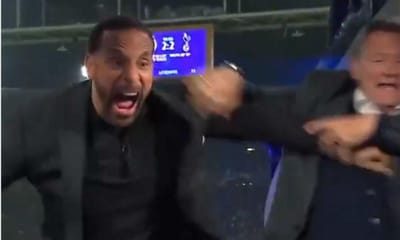VÍDEO: Ferdinand e Hoddle vão à loucura com o golo do Tottenham - TVI